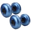 Woman Fitness Portable Adjustable Water Filled Dumbbell Arm Muscle Training Home Yoga Shaping EquipmentBlue 8‑10KG