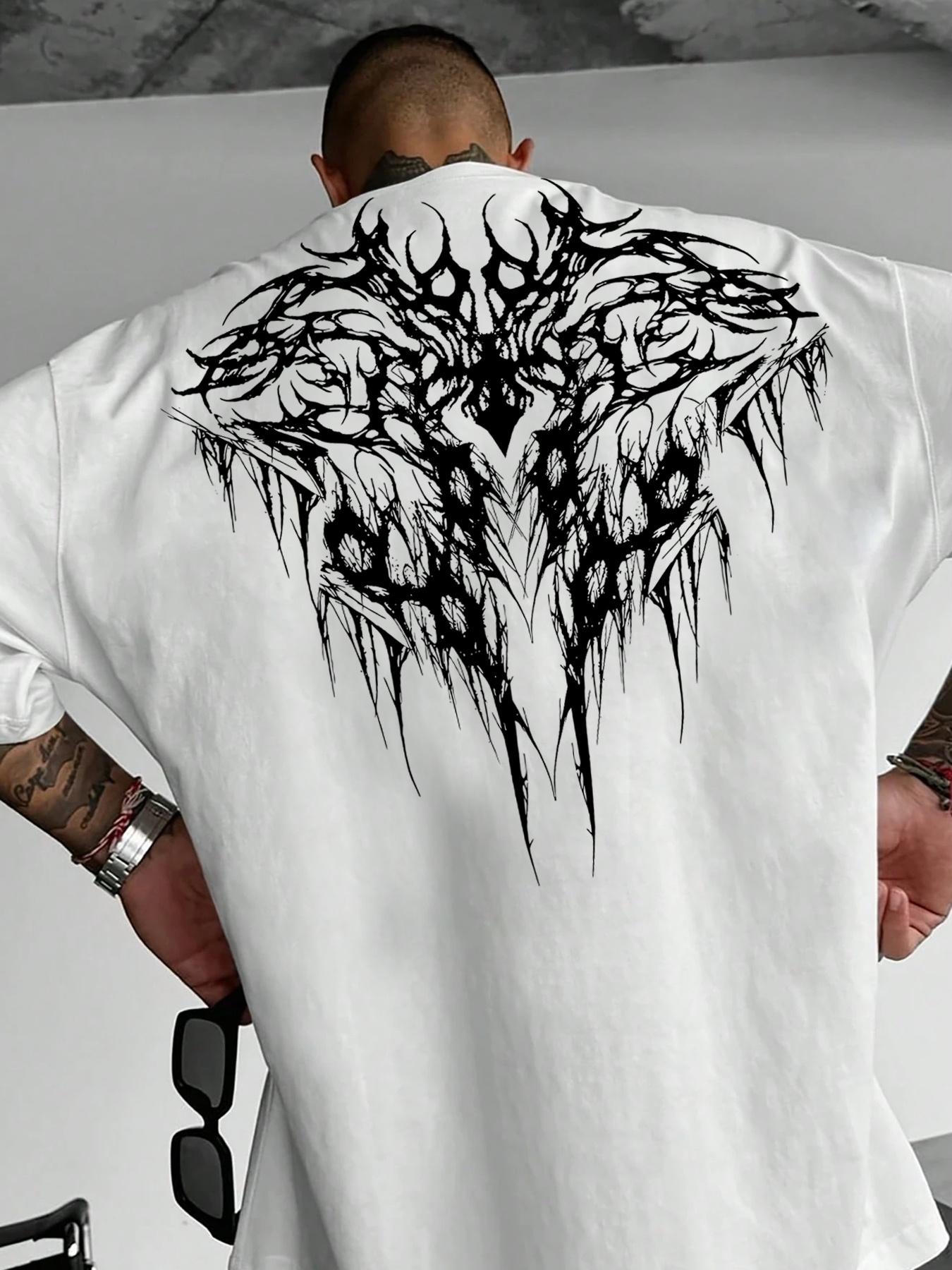 

2026 New HipHop Street Fashion Printed TShirt 100 Cotton Summer Outdoor Leisure Sports Party Mens Street Short Sleeve M