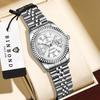 BINBOND Quartz Watches For Women Luminous Waterproof Ladies Watch Montre Femme Luxe De Marque Reloj Gift For Girlfriend