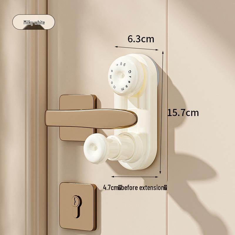 

Противоугонный дверной стопор: Незаменимый инструмент для одиночного проживания и отелей белый/кремовый