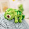 Trendy One-Shoulder Lizard Plush Toy Matching Party Outfit