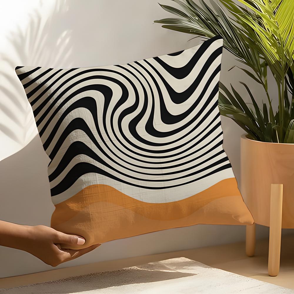 Fashion art YYayoi Kusama Pillow Case Linen Cushion Covers For Decorative Sofa Home Pillows Case Car Chair Pillows Cases