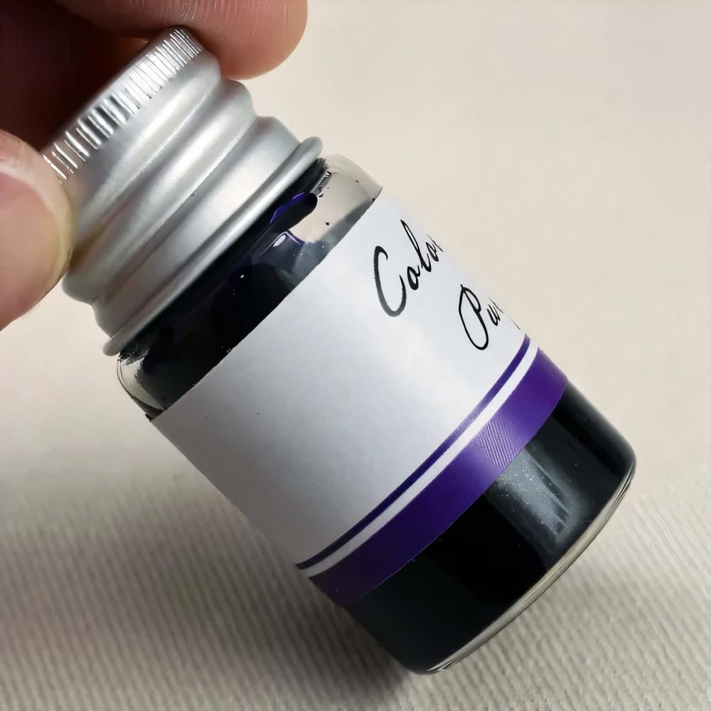 Four Cart Cute Handmade Glass Pen, Pink 4-Color Pen