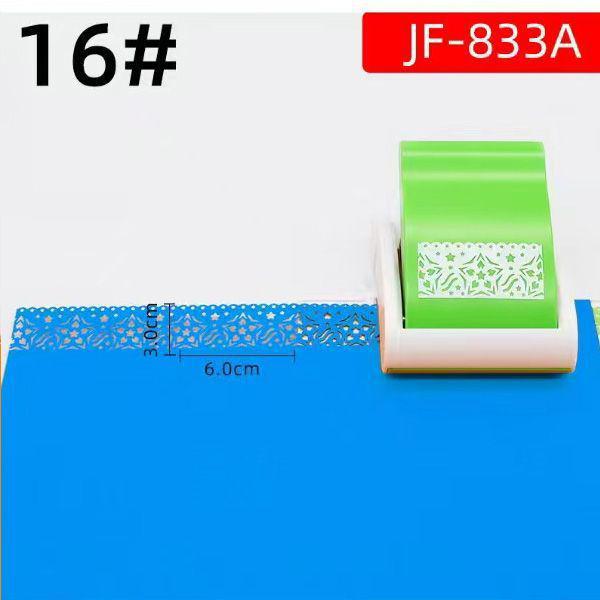 DIY Embossing Tool for Kindergarten: Hollow Edge Pattern Printing Machine