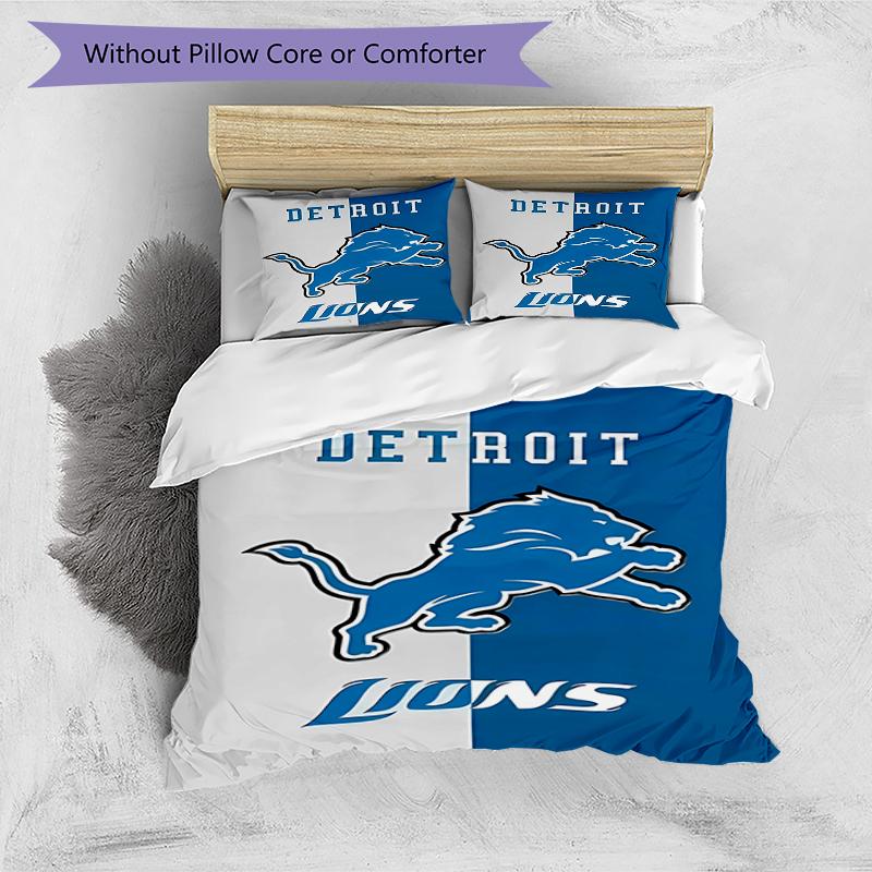 3pcs Football Team (14) Design Cover Set - HD Printed Bedding with 1 Cover and 2 Pillowcases - Perfect for Home and Dorm Decor