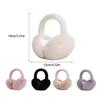 Plush Winter Must-Have Black Earmuffs For Women Stay Warm And Stylish Winter Ear Muffs For Women