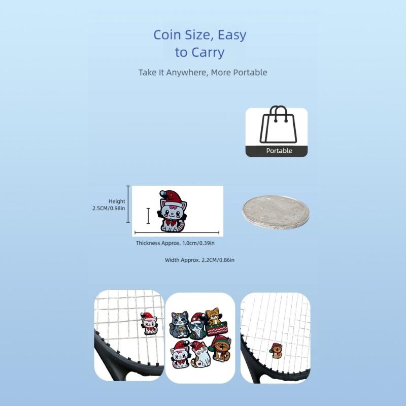 Tennis Vibration Dampener Silicone Tennis Racket String Shock Damping for Tennis Racket and String Tennis Racket Damper