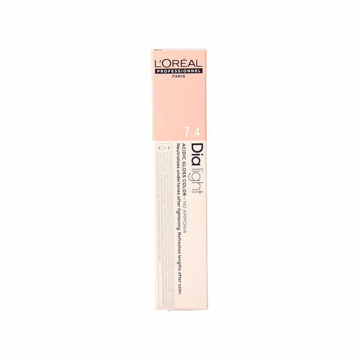 

Краситель без аммиака L Oreal Professionnel Paris Dia Light Nº 7.4 (50 мл)
