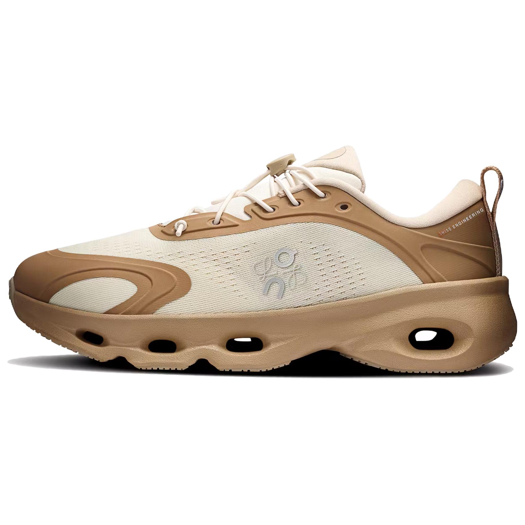 

LOEWE x On Cloudsolo Бігові кросівки Жіночі Біло-коричневі Кросівки 3WF30604615 38