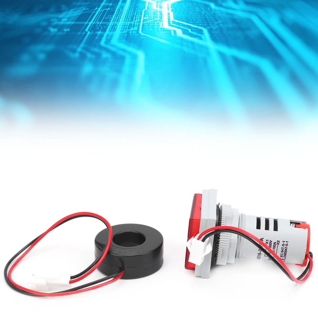 AD16‑22FVA 2in 1 Voltmeter Ammeter Voltage Current Meter Tester Measuring Indicator