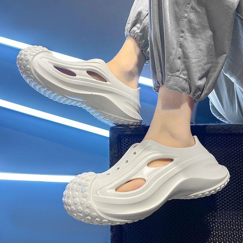 

Casual Closed Toe Height Hole Shoes Beach Big Size Trend 2025 Outdoor Men s Sandal New Summer Low Price Fashion Design Male Shoe 36