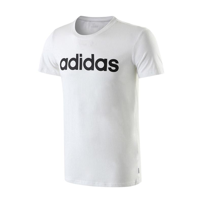 

Adidas Neo Breathable Casual Pullover Short Sleeve T-Shirt Men Tops White CV6963 XXL