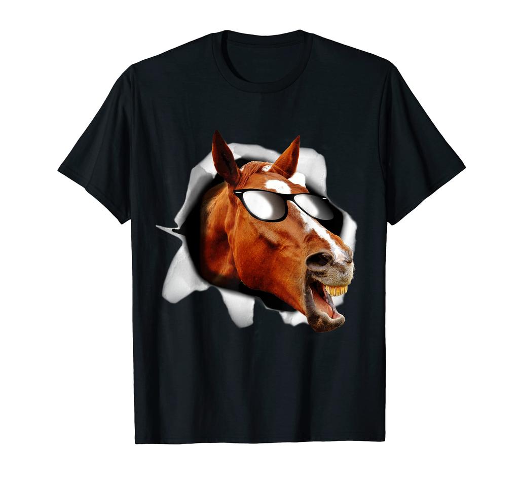 Horse Racing T-Shirt, Horse Racing, Horse Riding, Funny T-Shirt with Text, Men's, Funny Merchandise, Funny, Adult Men's T-Shirt