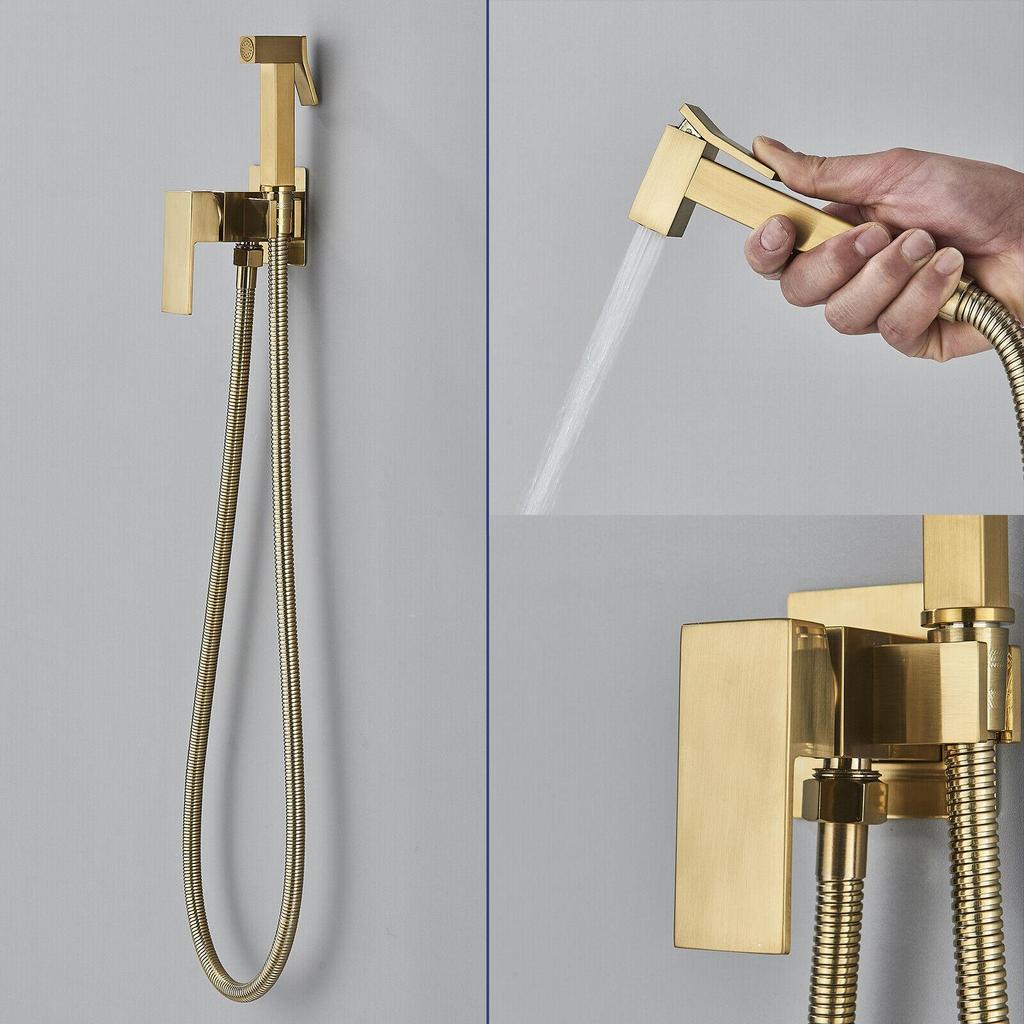 Bidet Shower Sprayer Brass Shower Sprayer WCWashing Faucet Hygiene Mixer Faucet