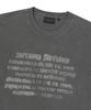 Syupeodeulai Vintage Lettering T-Shirt Charcoal Sduiscq41Chl