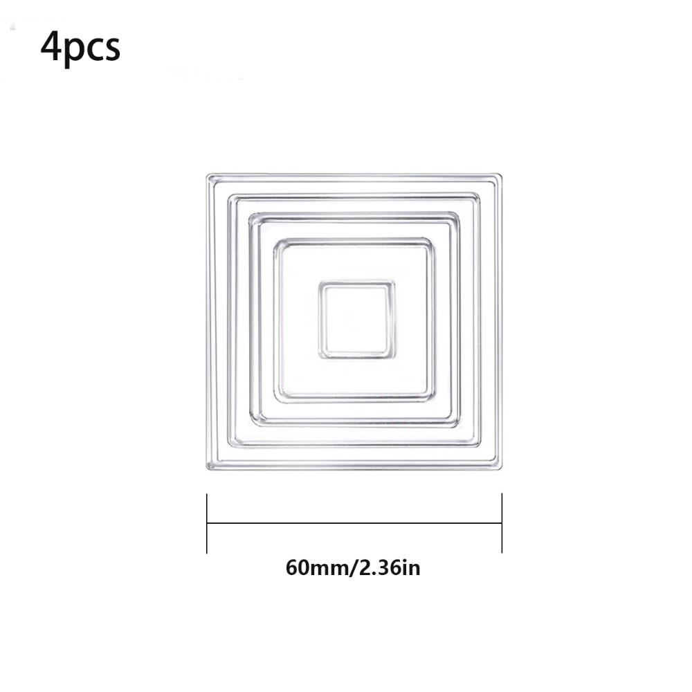 4pcs Shock-Absorbent Ccutting board feet Self Adhesive Feet Pad Portable Silicone Pads  Appliances