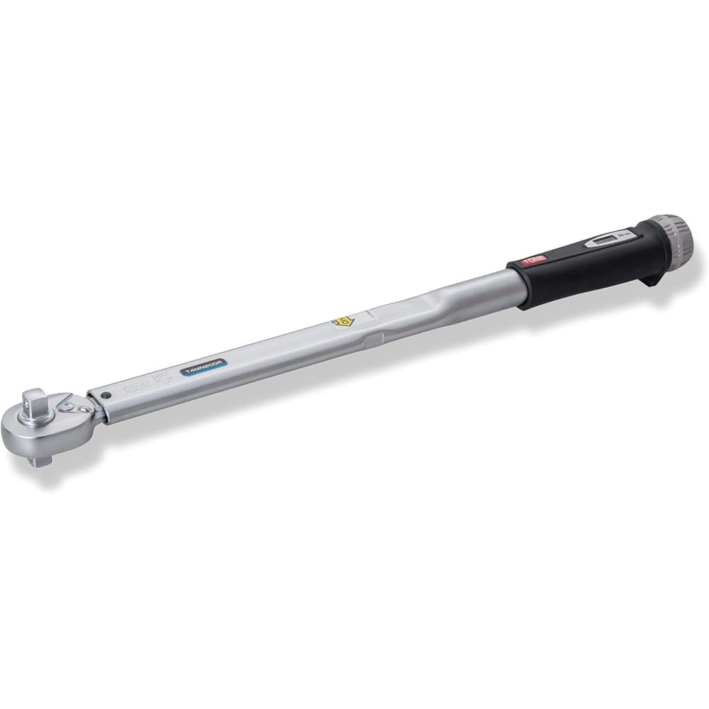 TONE Preset Torque Wrench Direct Set for Left/Right Thread 12.7mm Drive 100Nm Black