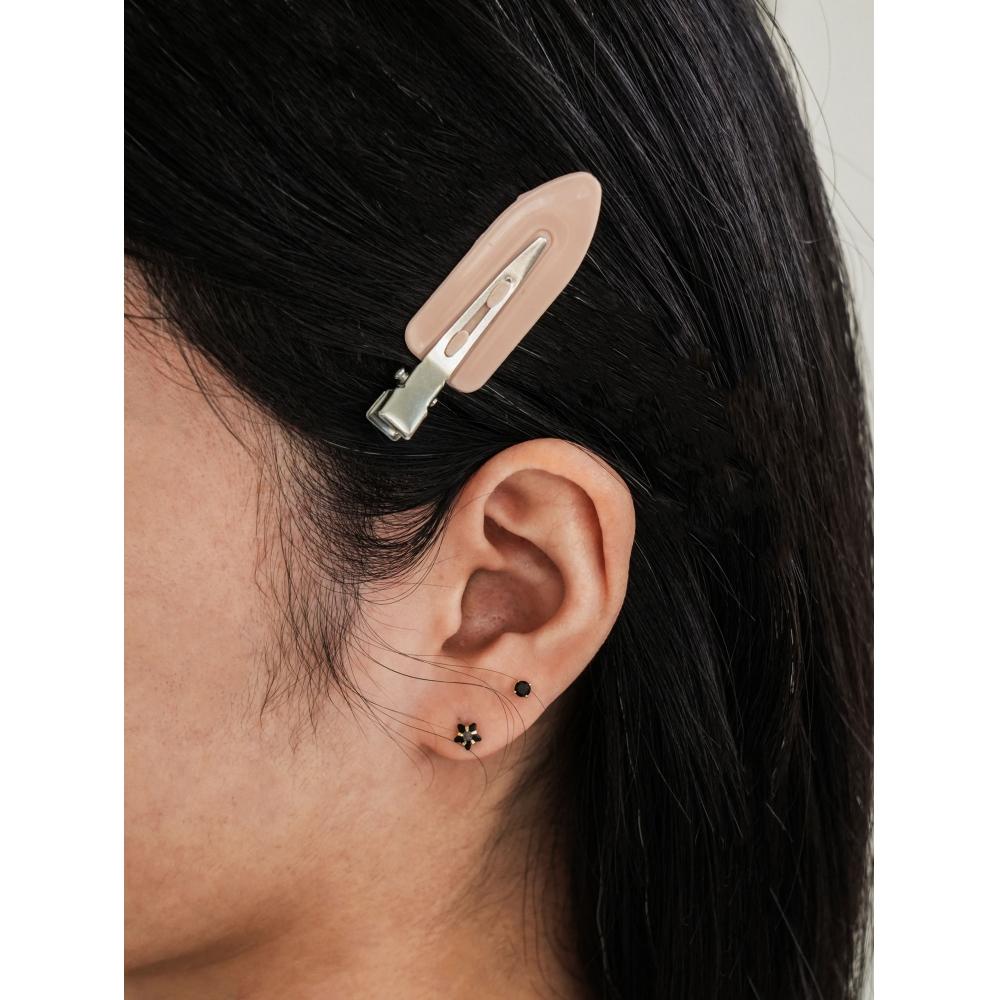 Daiso Less Marked Hair Tongs  Pack Of 4  Pink