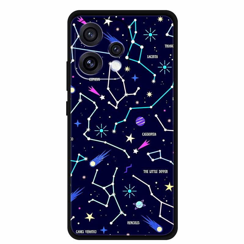 For Oppo Reno15 5G Case Coque Black Soft TPU Silicone Phone Case For Oppo Reno 15C Back Covers Case 6.59" Shockproof Fundas Para