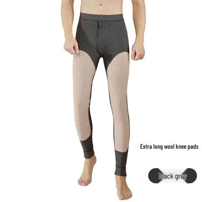 OEING Men's Wool Thermal Knee Protector Pants