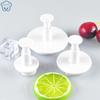 3 buc Picătură de apă Sugarcraft Fondant Cutter Mold plastic Tort Mold DIY Fondant Tort Decorat Instrumente Plunger Pastă Zahăr Craft Die