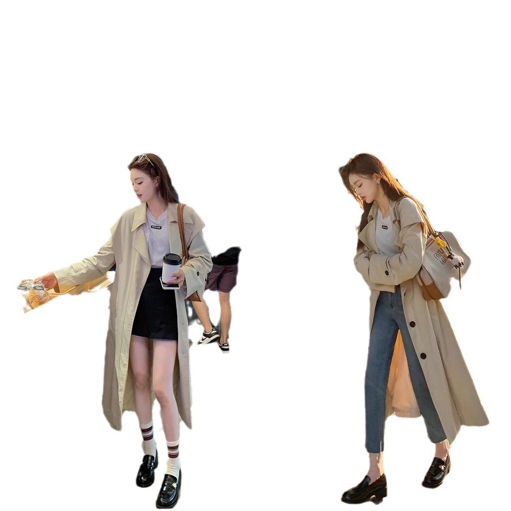 Whole Cowhide~ Grape Mother Versatile Round Head Small Gold Buckle One Pedal Thick Heel Leather Loafers Women's Autumn Small Leather Shoes Women