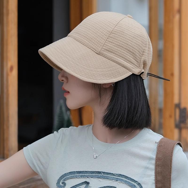 Womens Summer Sun Hat With Extended Brim And Adjustable Cotton Material For Sunblock