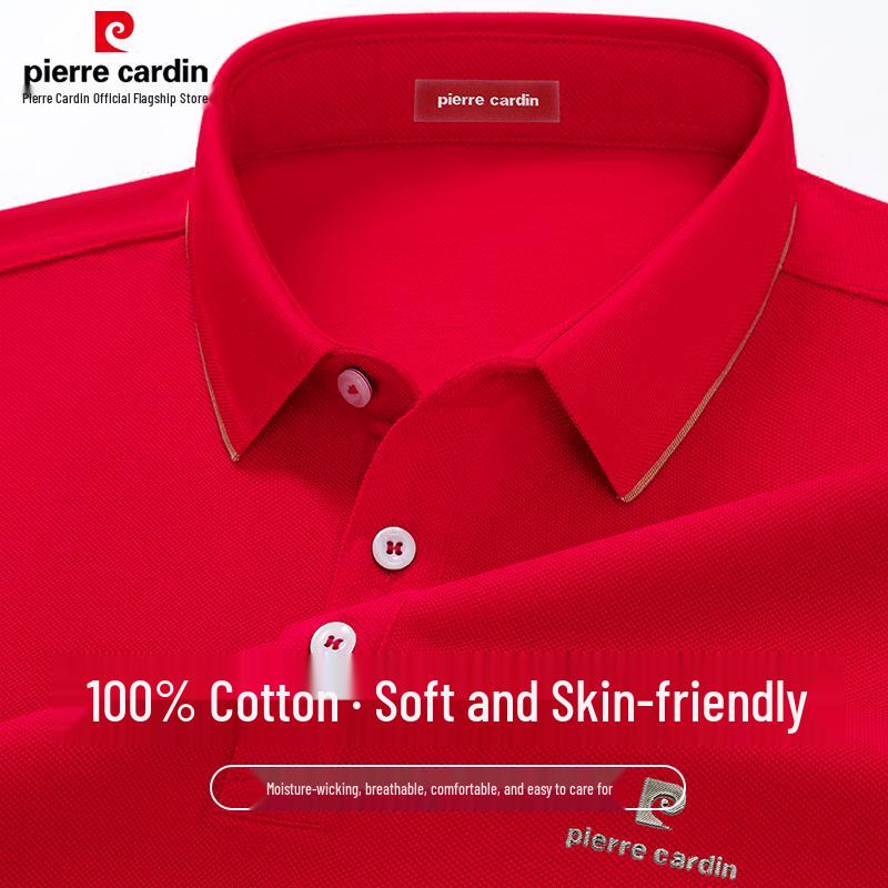 Pierre Cardin Men s 100% Cotton Short Sleeve Polo Shirt XL