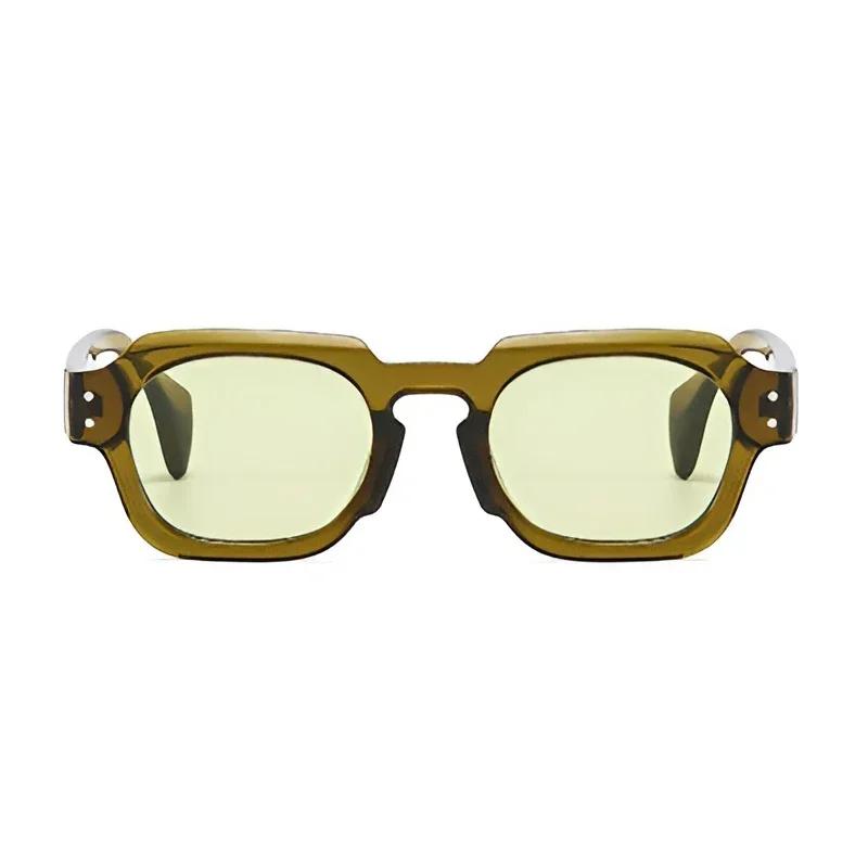 Female Outdoor Plastic Frame Square Sunglasses Women Men Cool Colorful Sun Glasses Mirror Lens Designer Fashion