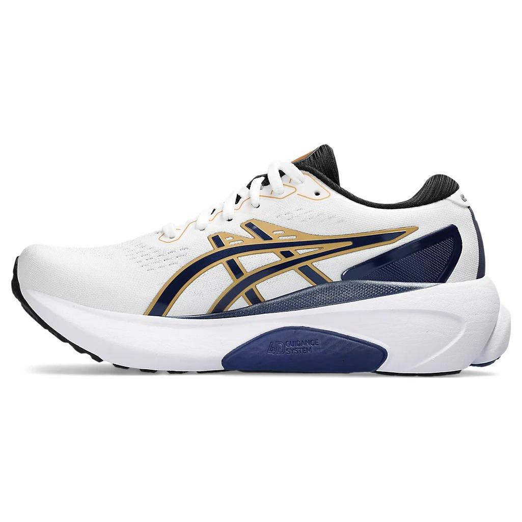 ASICS Gel-Kayano 30 Women Low Top Running Shoes White Blue 1012B577-100 37