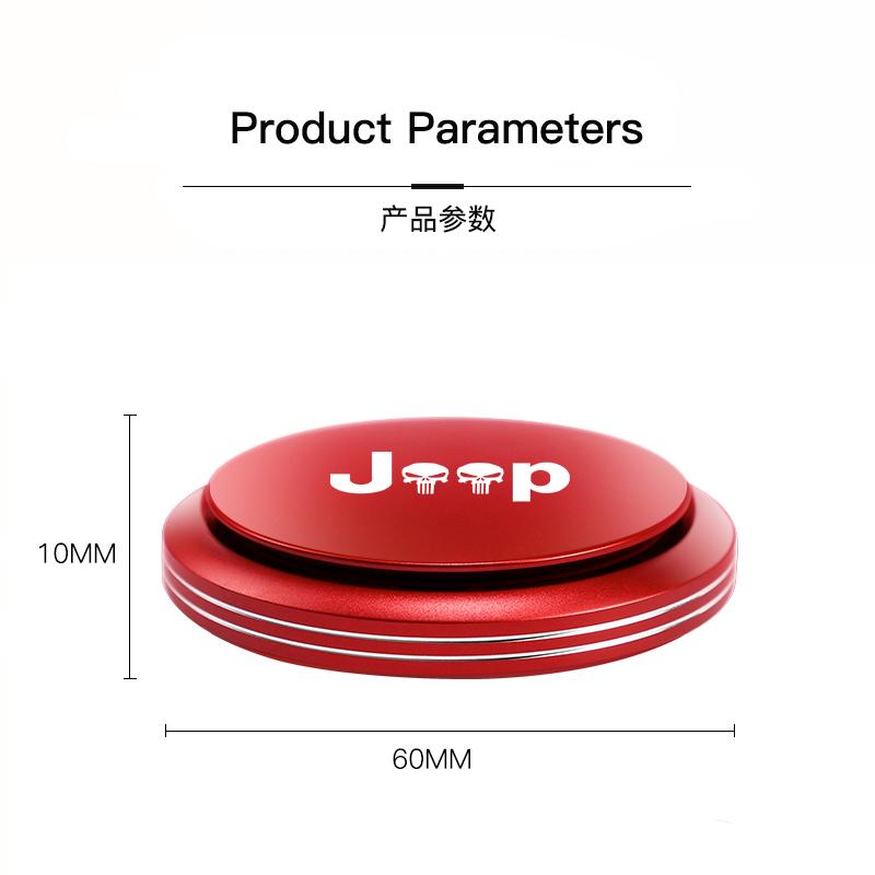 Cup Holders Car Aromatherapy Fragrance Scent Perfume Diffuser Auto Accessories For Jeep Grand Cherokee Wrangler JK Gladiator Com