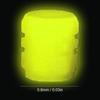 Luminous Caps Fluorescent Red Night Glowing Car Motorcycle Bicycle Wheel Styling Tyre Hub Universal Caps Decoration