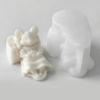 Mouse Shape Candle Silicone Mold Dishwasher Safe Use For Wax Melts Soap Making Unique Decorative Projects