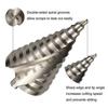 6-60mm HSS Stufenbohrer Spiral Konisch Schlitz Senker 12 Stufen