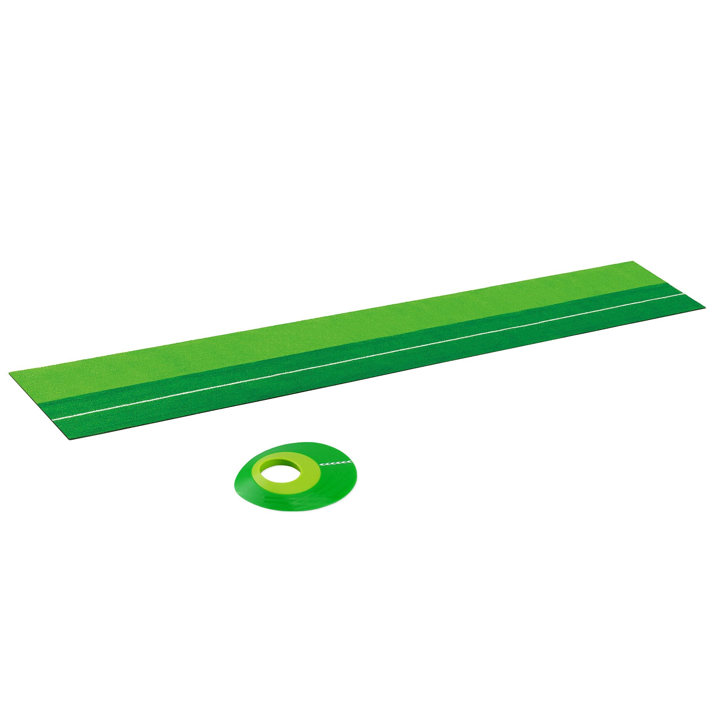 

Tabata Golf Putting Mat, 2-Way Golf Practice Mat with Lines and Adjustable Cup, 3m (GV8016)