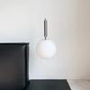 Nordic creative glass ball LED pendant light indoor kitchen pendant light luxury restaurant room decoration lighting fixture