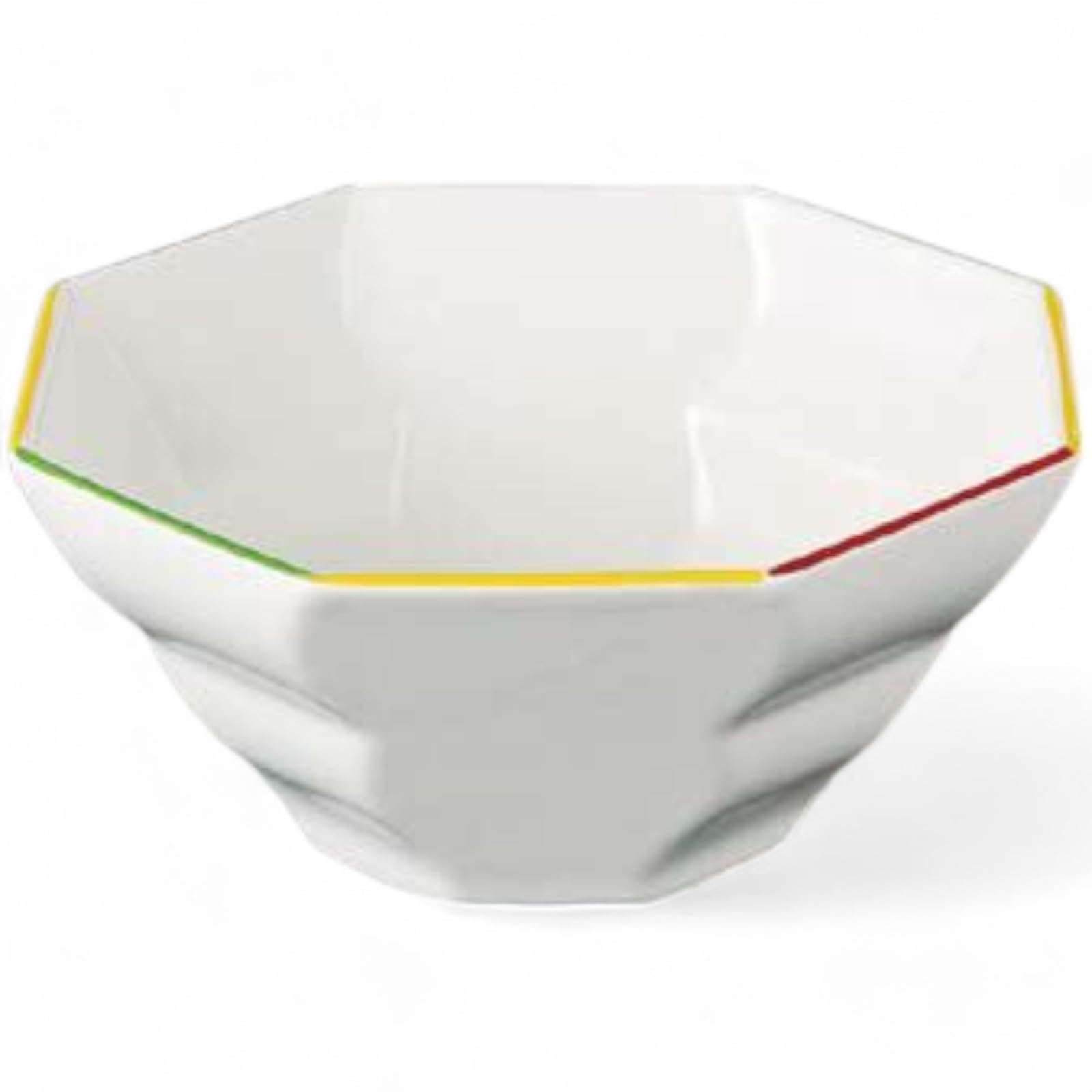 

Takumifu Arita Ware Small White Matte Octagonal Made in Japan Bowl, Multi-Purpose Bowl,