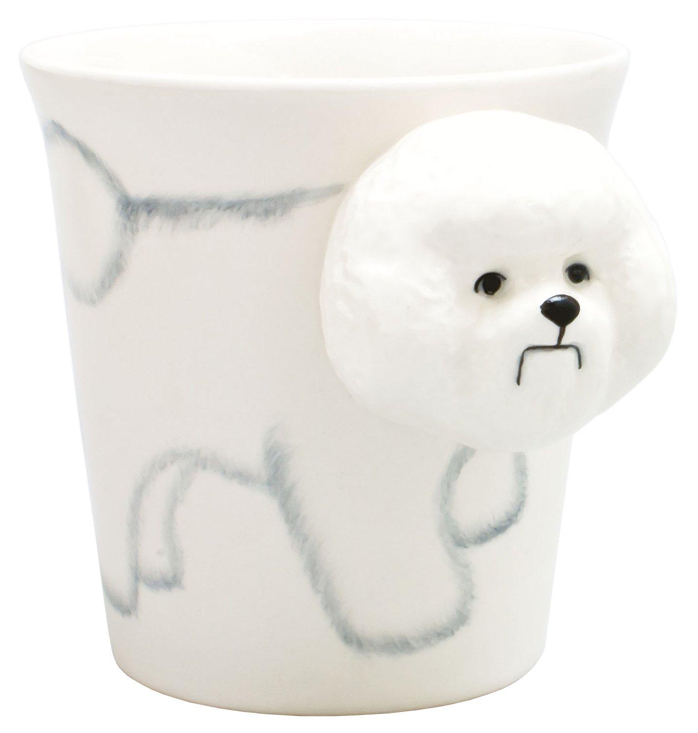 

Animal Bichon W90 x D90 x H93mm Mug, Frise, 285ml, 213403, Size Approx.