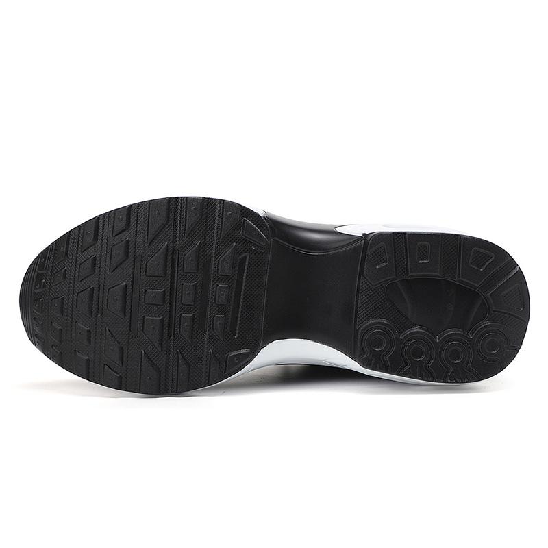 8.5cm Wedge Heel Platform Shoes Chunky Sneakers Hollow Breathable Women Summer Sneakers Pumps Shoes Microfiber Leather Shoes