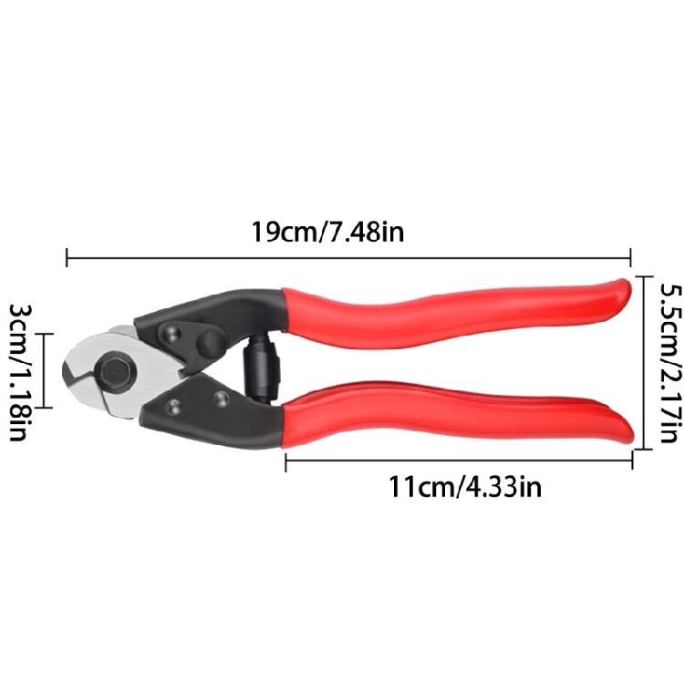 Professioneller Drahtschneider Brechwerkzeug Leitungsklemme Fahrrad Edelstahlkabel