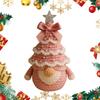 DIY Craft Knitting Christmas Tree Gnome Kit DIY Crochet Knitting Material Kit Gnomes Holiday Craft Kits Festival Christmas Decor
