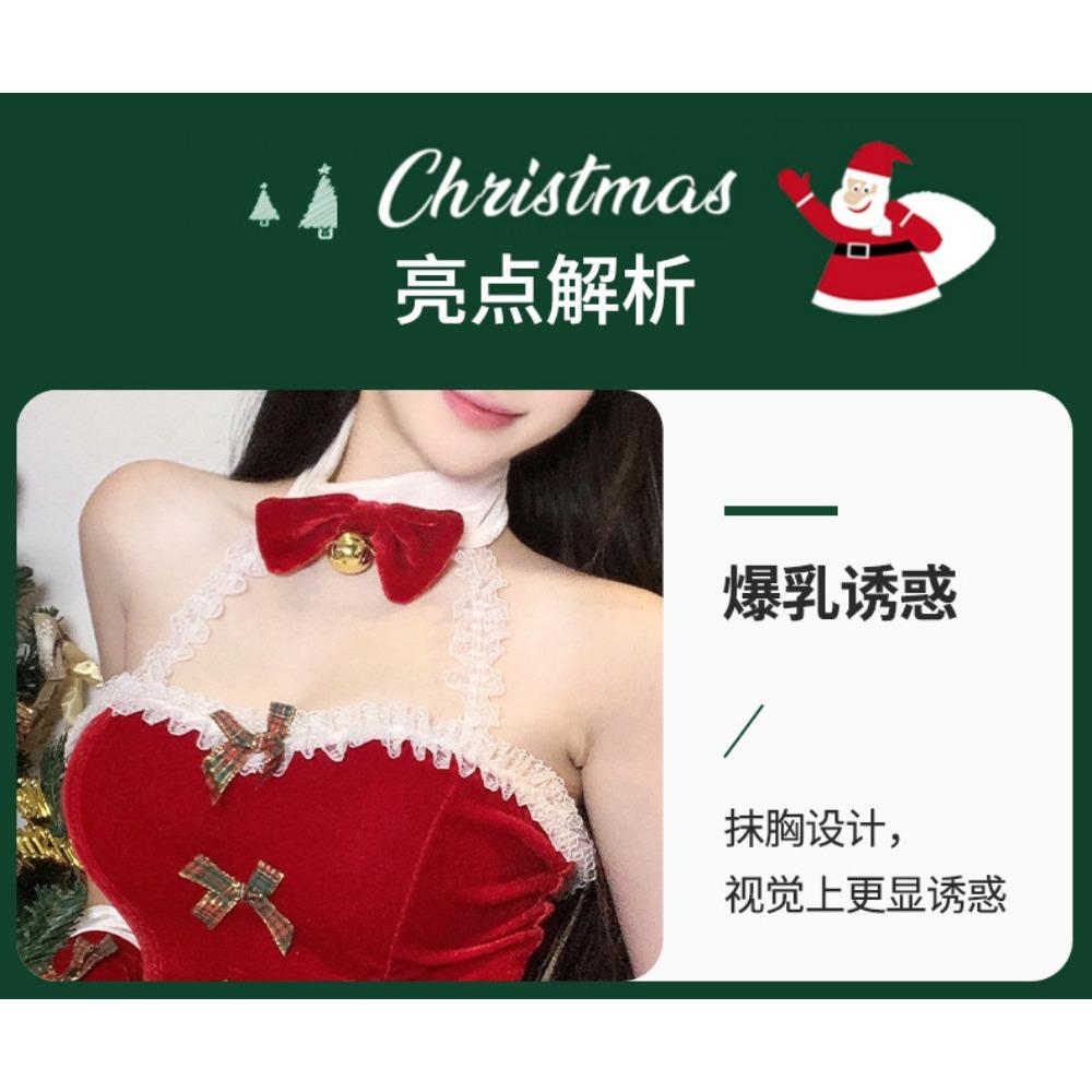 Domila's New Sexy Christmas Robe Is Hot and Free of Uniform Temptation Bedding Teasing Pajamas