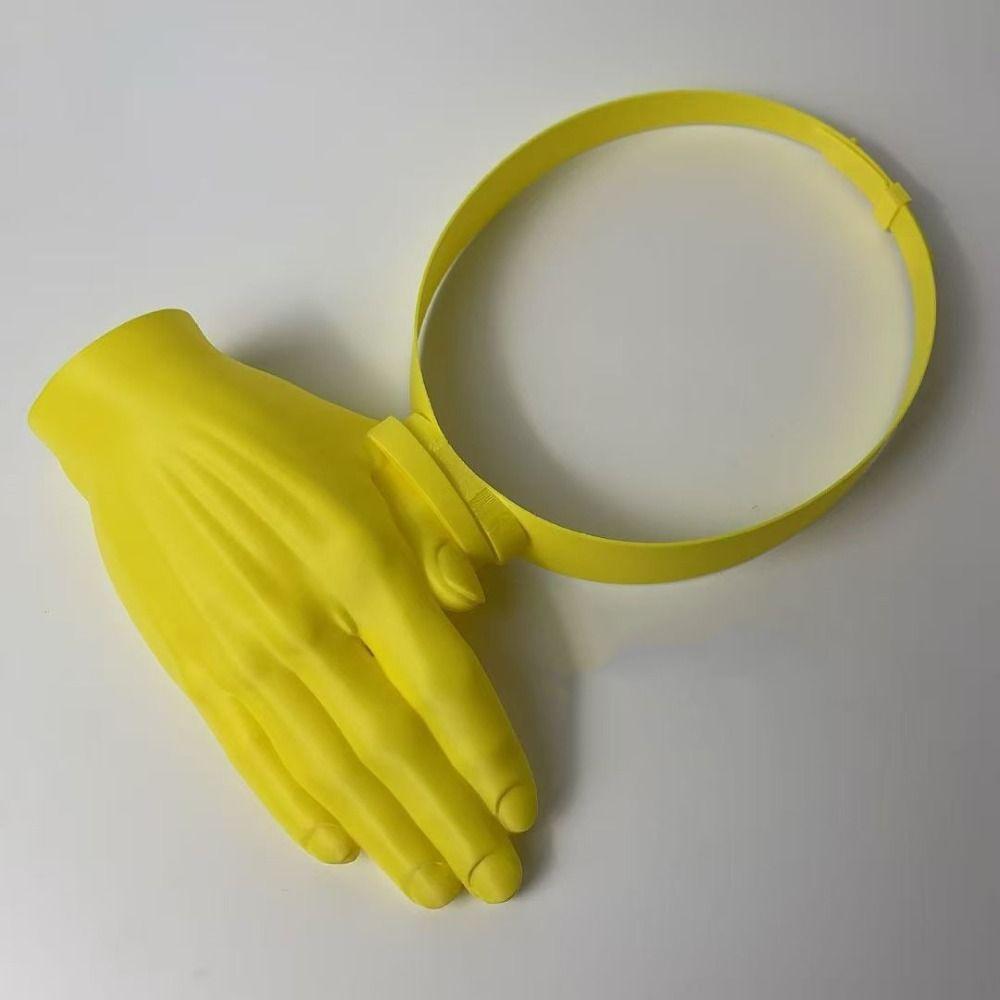 Creative Palm-sized Sun Hat 3D Printing Funny Sunshade Cap  Outdoor Activities