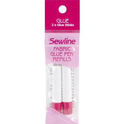 Cola de reposição Sewline para 2 bastões azuis SEW50013, peças,