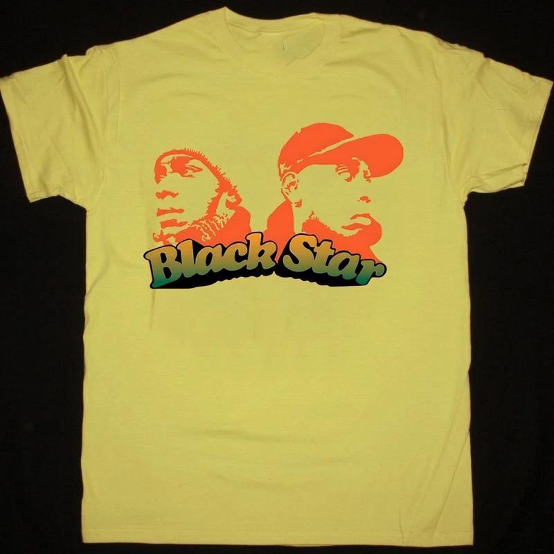 Hot Black Star Band Mos Def Talib Kweli Unisex Yellow T Shirt Full Size S-5XL Unisex T-Shirt S