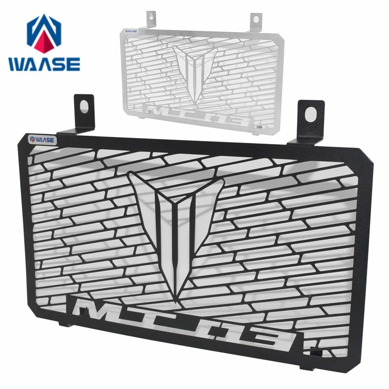 Waase For Yamaha MT-03 MT03 2006 2007 2008 2009 2010 2011 2012 Radiator Protective Cover Grill Guard Grille Protector
