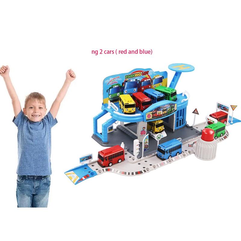 Energetic And Fun School Bus Toy Set With Exciting Catapult Track