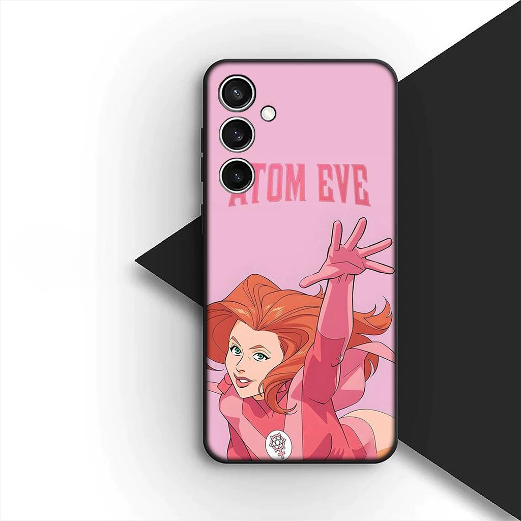 Atoms I-Invincibles Eves Superhero Cover for Samsung Galaxy S25 S24 S23 FE Ultra Plus S7 Edge S25+ S24+ A56 5G + Phone Case