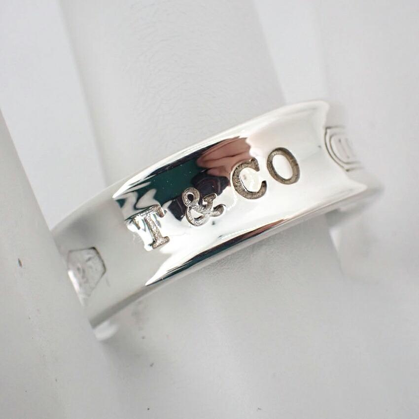 [Używany] Pierścionek TIFFANY 925 1837 / Rozmiar 11.5 / j90-10