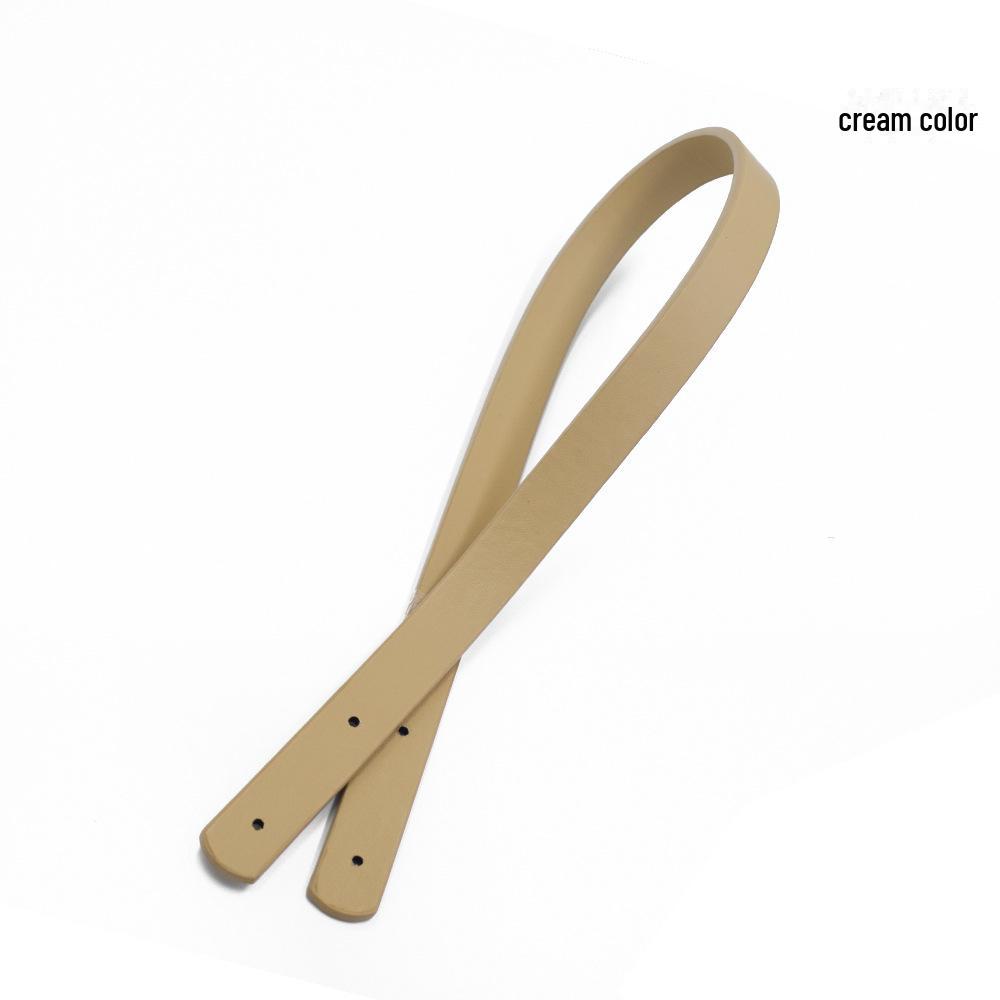 1,8 cm breiter PU-Nieten-Schultergurt für Taschen, 60 cm langer Handgurt aus Leder
